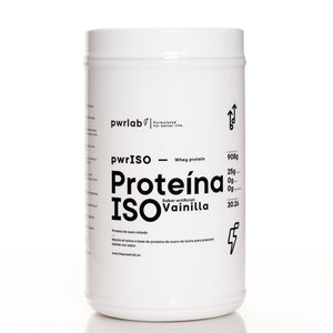 PROTEINA ISOLATE VAINILLA (PWRLAB) 30 servicios