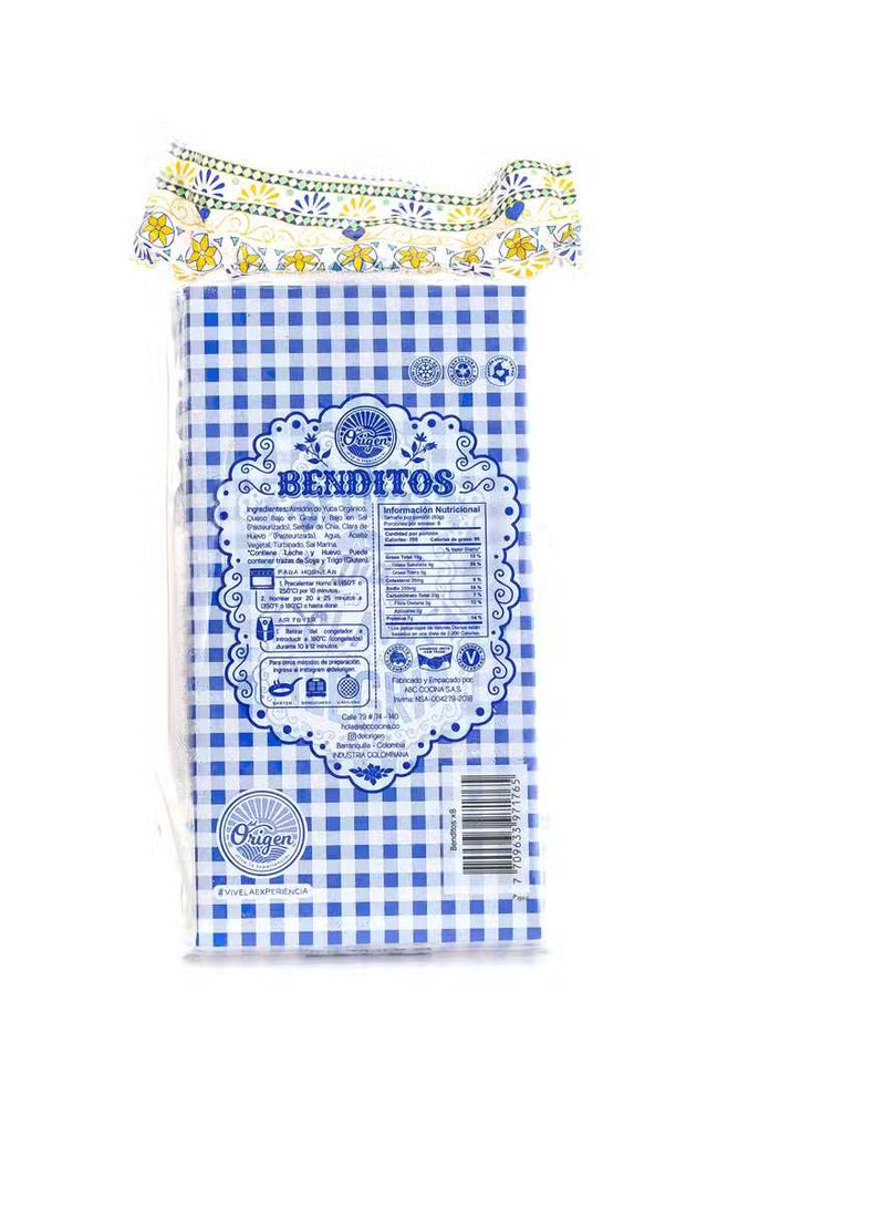 Benditos Gluten-Free 8und (DEL ORIGEN) 630gr