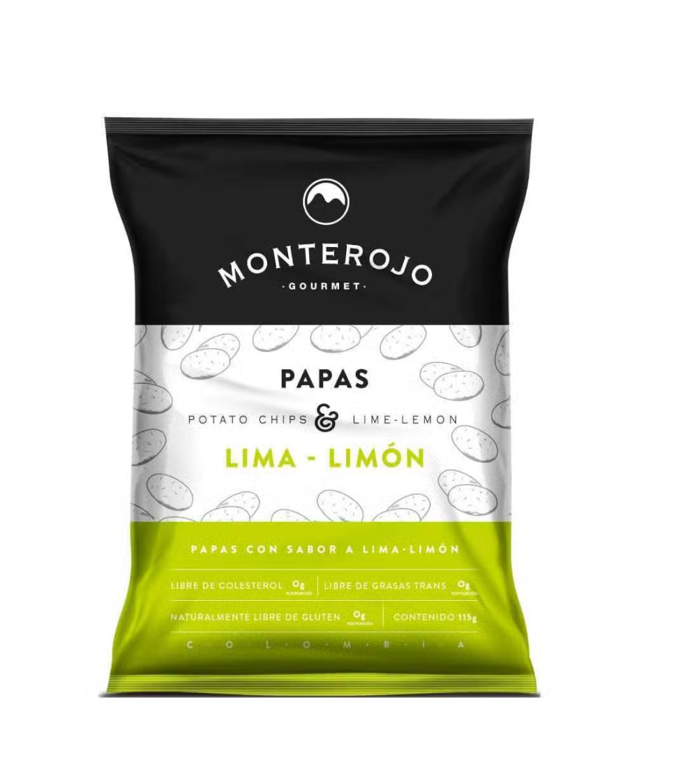 Papas 115 gr (MONTEROJO) Lima-Limón