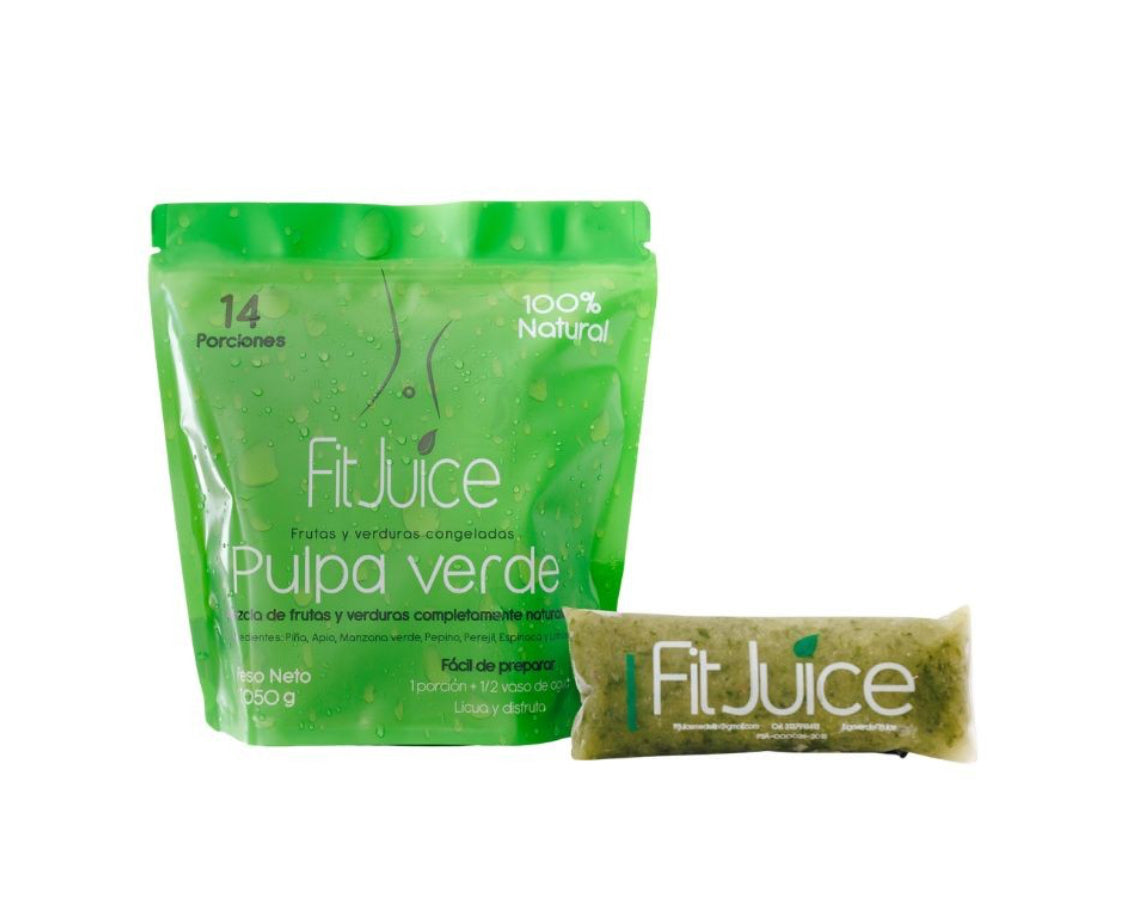 Pulpa fruta 700gr (FIT JUICE) Verde