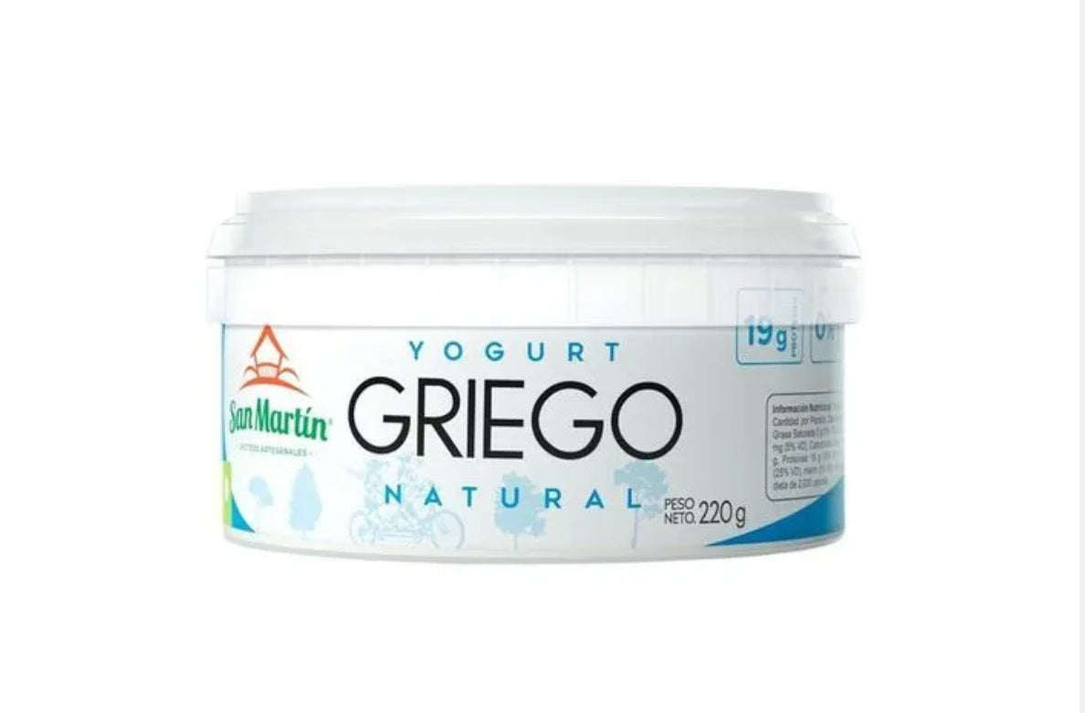 Yogurt Griego 220gr(SAN MARTÍN) Natural