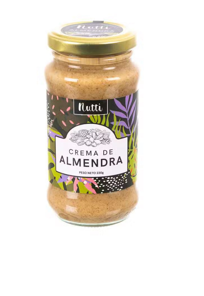 Crema Almendra 230gr (NUTTI) Natural