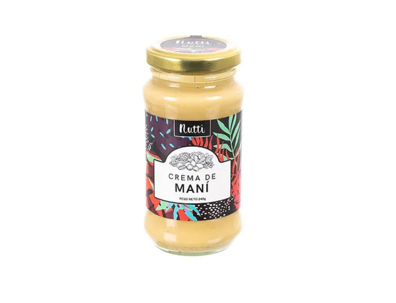 Crema Mani 240gr (NUTTI) Natural