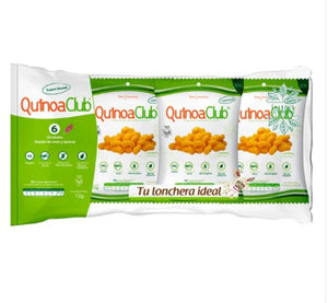 Paca de Chitos Quinoa 12gr (QUINOA CLUB) Chia y Zanahoria X6