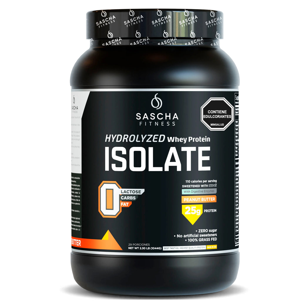 Proteína Isolate 2Lb (SASCHA) Peanut Butter