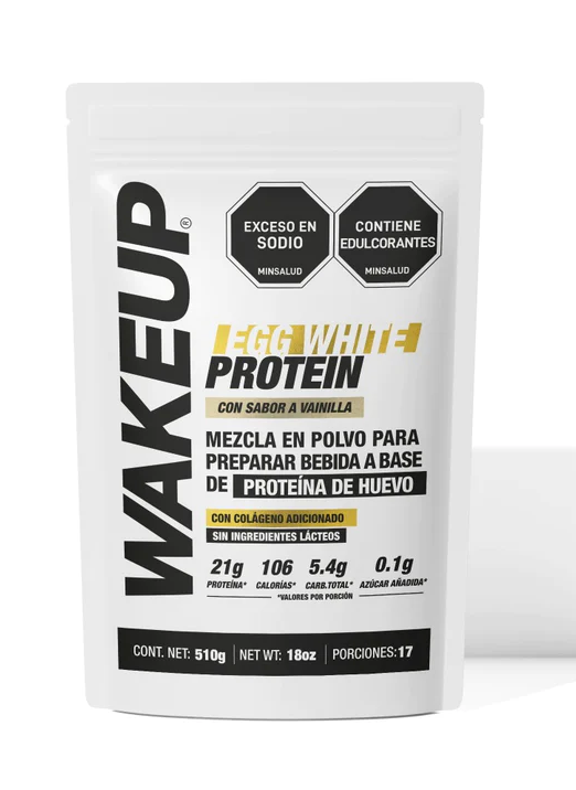 Egg Protein Vainilla 510 gr ( wake up)