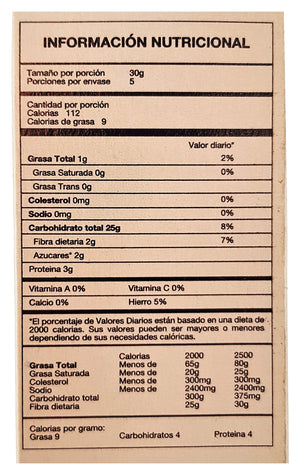 Cereal Quinua Pop 150 gr (BIOPLAZA) Sirope de Yacón