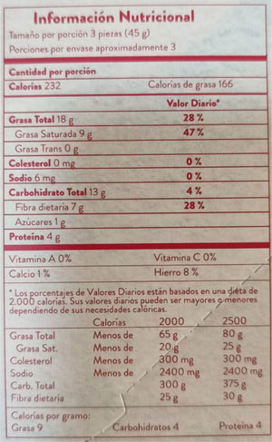 Chocolate Organic sin azucar negro 62% Cacao(CHOCOLATE TORRAS)
