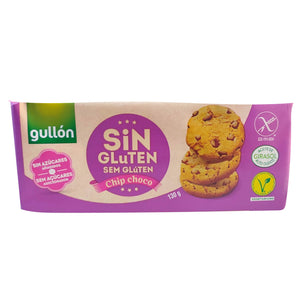 Galletas Chip Choco Sin Gluten S/A 130gr (GULLON)