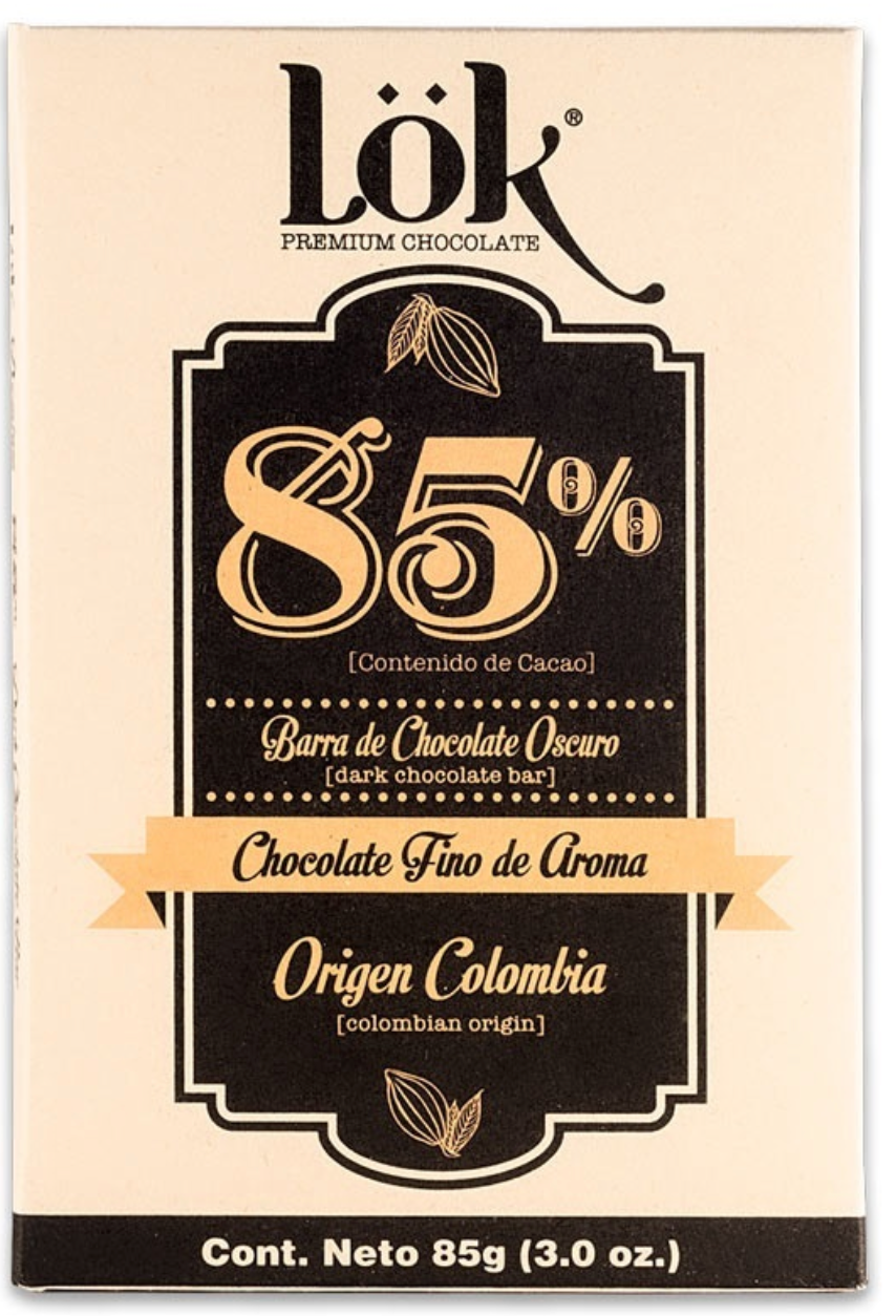 Barra Cacao 85gr (LOK) 85%