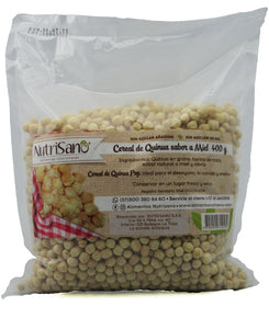 Cereal Quinoa 400gr (NUTRISANO) Miel Pop