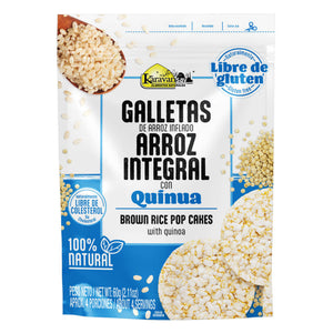 Galleta Arroz 60gr (KARAVANSAY) Quinoa