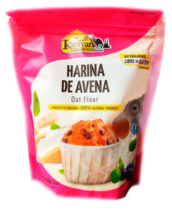 Harina de avena 454gr (KARAVANSAY)