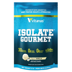 Isolate Gourmet 5lb (VITANAS) Vanilla Organica