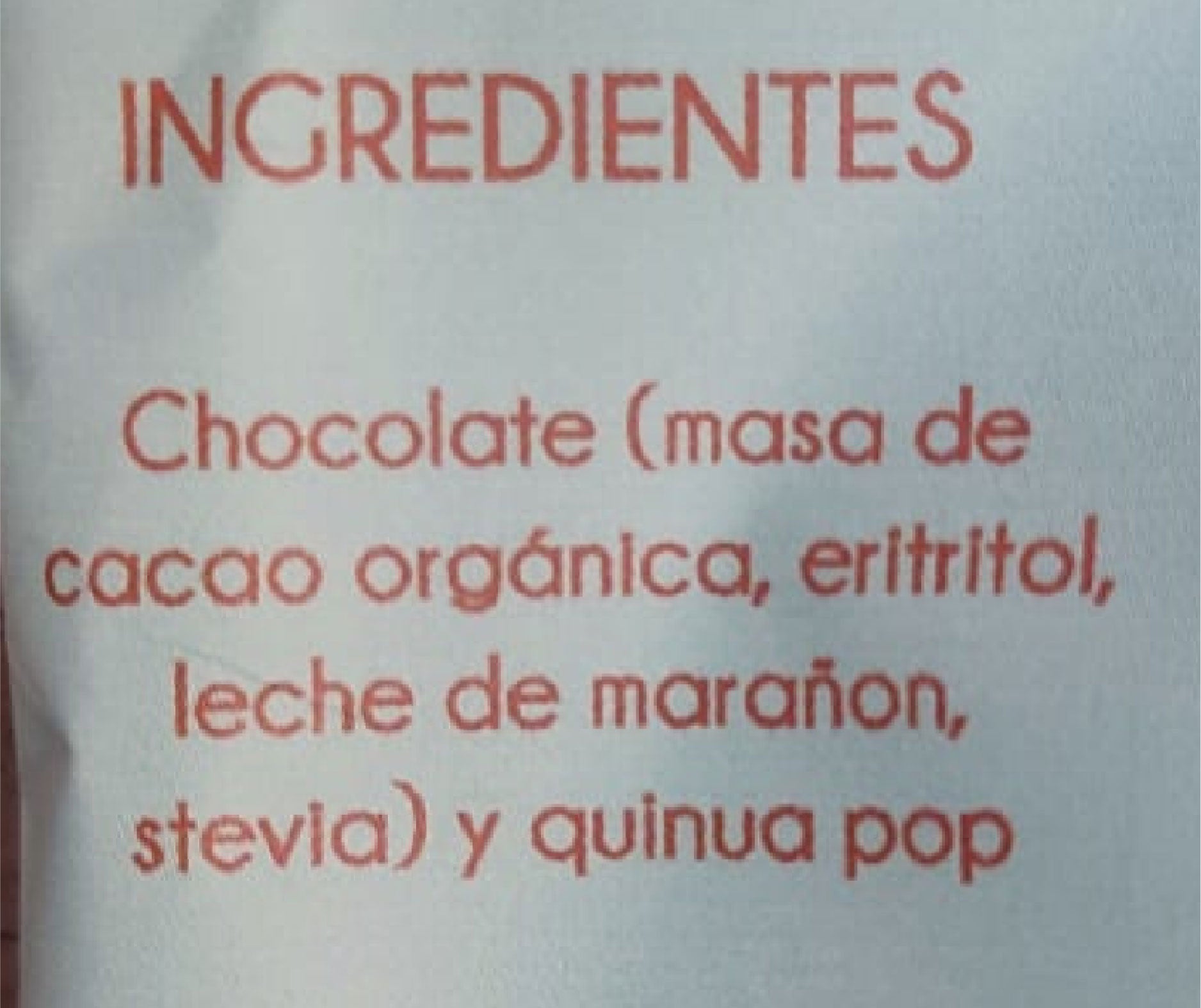 Kinops Chocolate de Leche 30gr (NATIF)