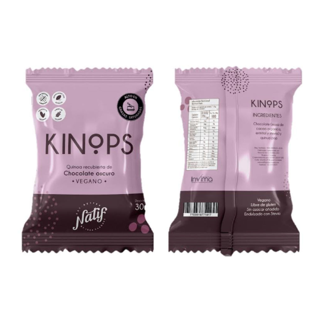 Kinops Chocolate Oscuro 30gr (NATIF)