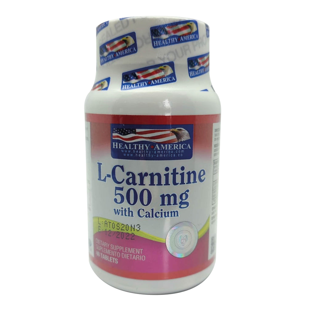 L-Carnitine 500mg (HEALTHY SPORTS) With Calcium