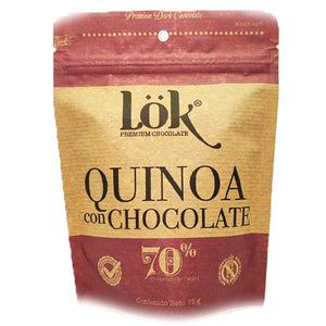 Quinoa Con Chocolate 75gr (LOK) 70%