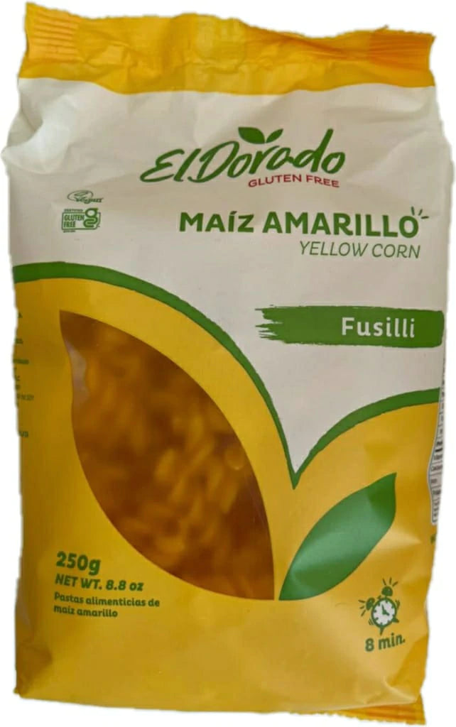 Pasta De Maiz 250gr (EL DORADO) Fusilli