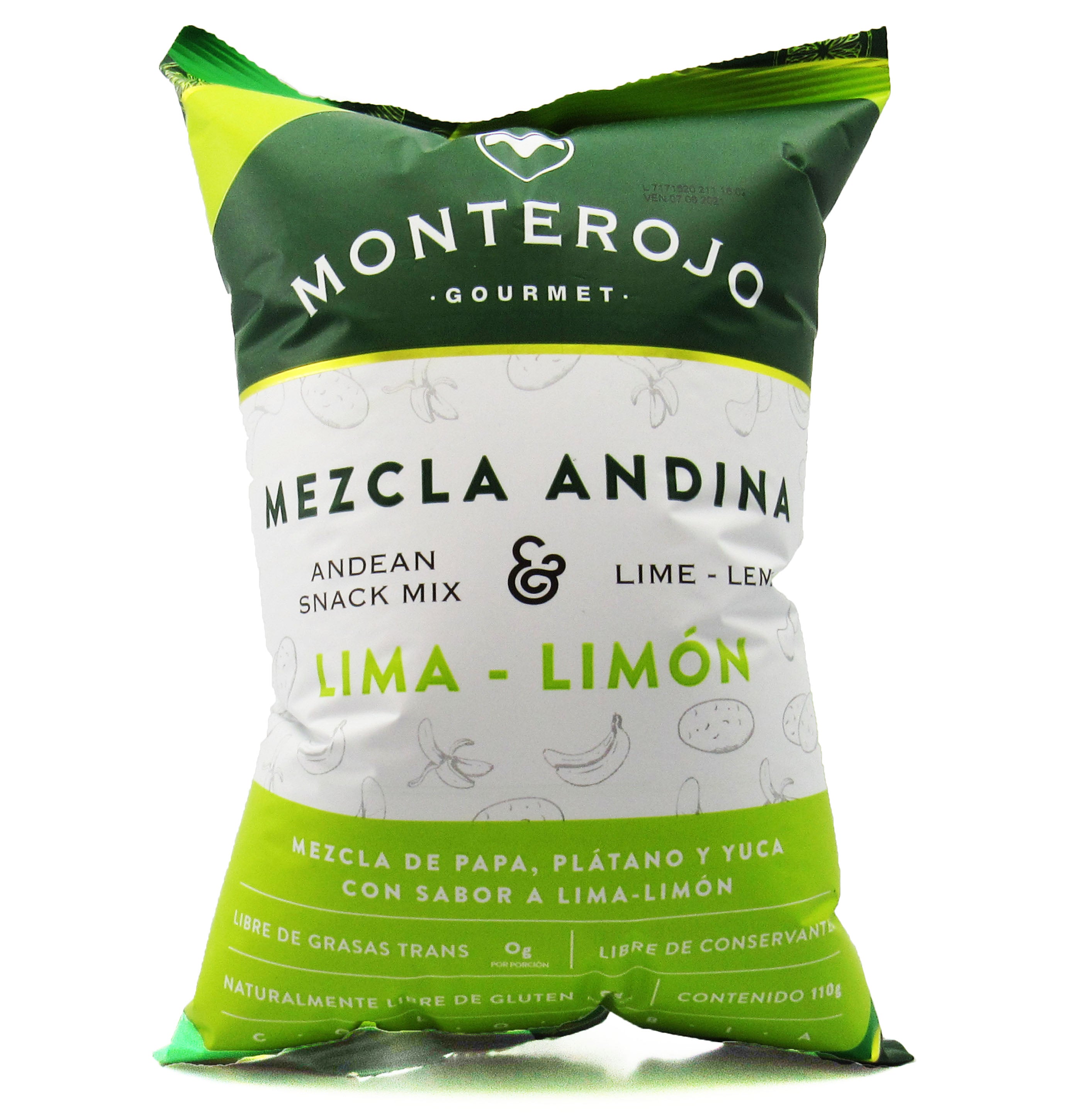 Mezcla Andina 115gr (MONTE ROJO) Lima-Limón