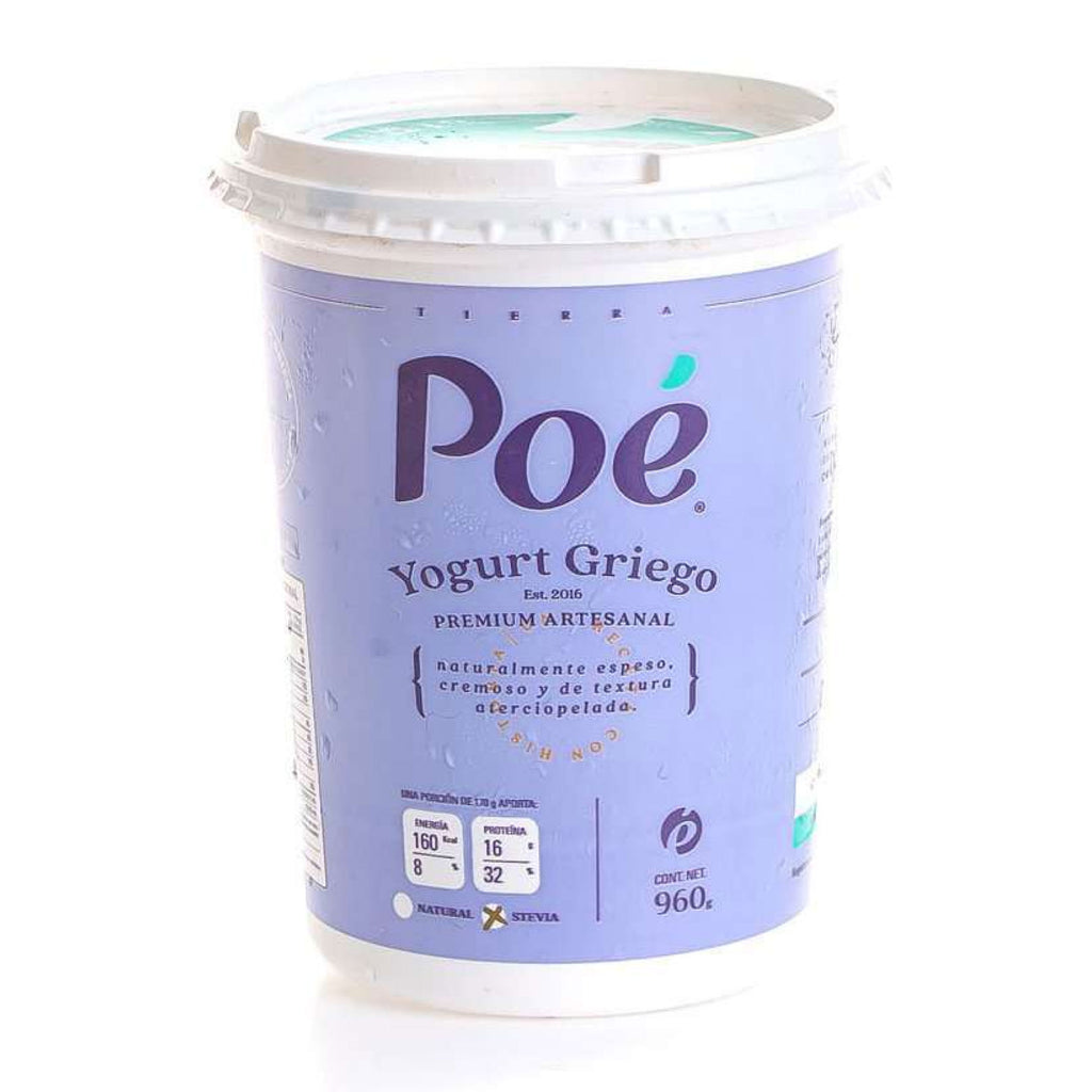 Yogurt Griego Stevia 960gr (POE)