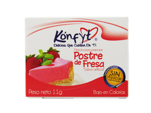 Mezcla para Postre 11gr (KONFYT) Fresa