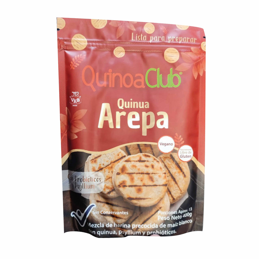 Quinua Arepa 400 gr (QUINOA CLUB)