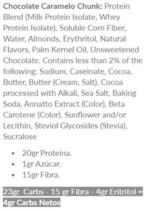 Barra Proteína 60gr (QUEST) Caramel Chocolate Chunk