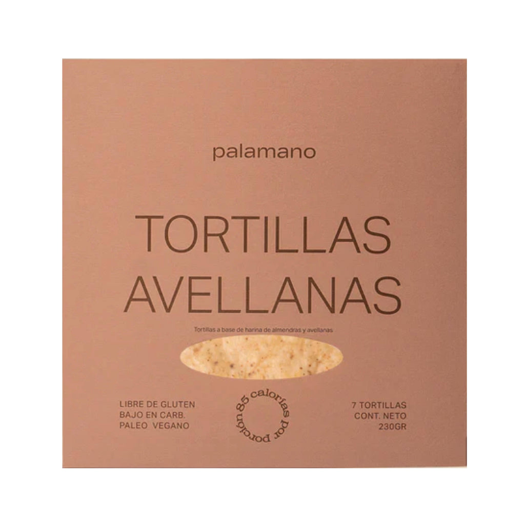 Tortillas Avellanas 230 gr (PALAMANO)