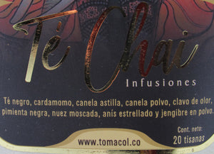 Té Chai infusiones x 20 (TOMACOL)
