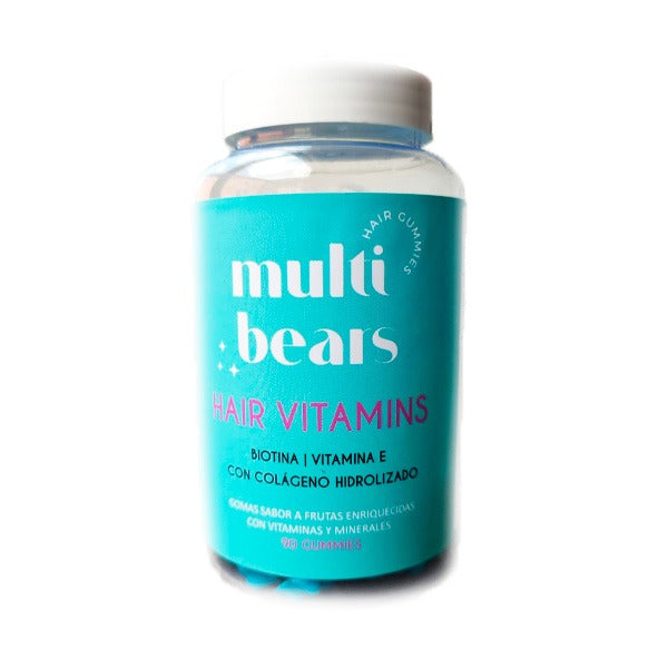 Hair vitamins 90 und (MULTI BEARS) biotina y vitamina E