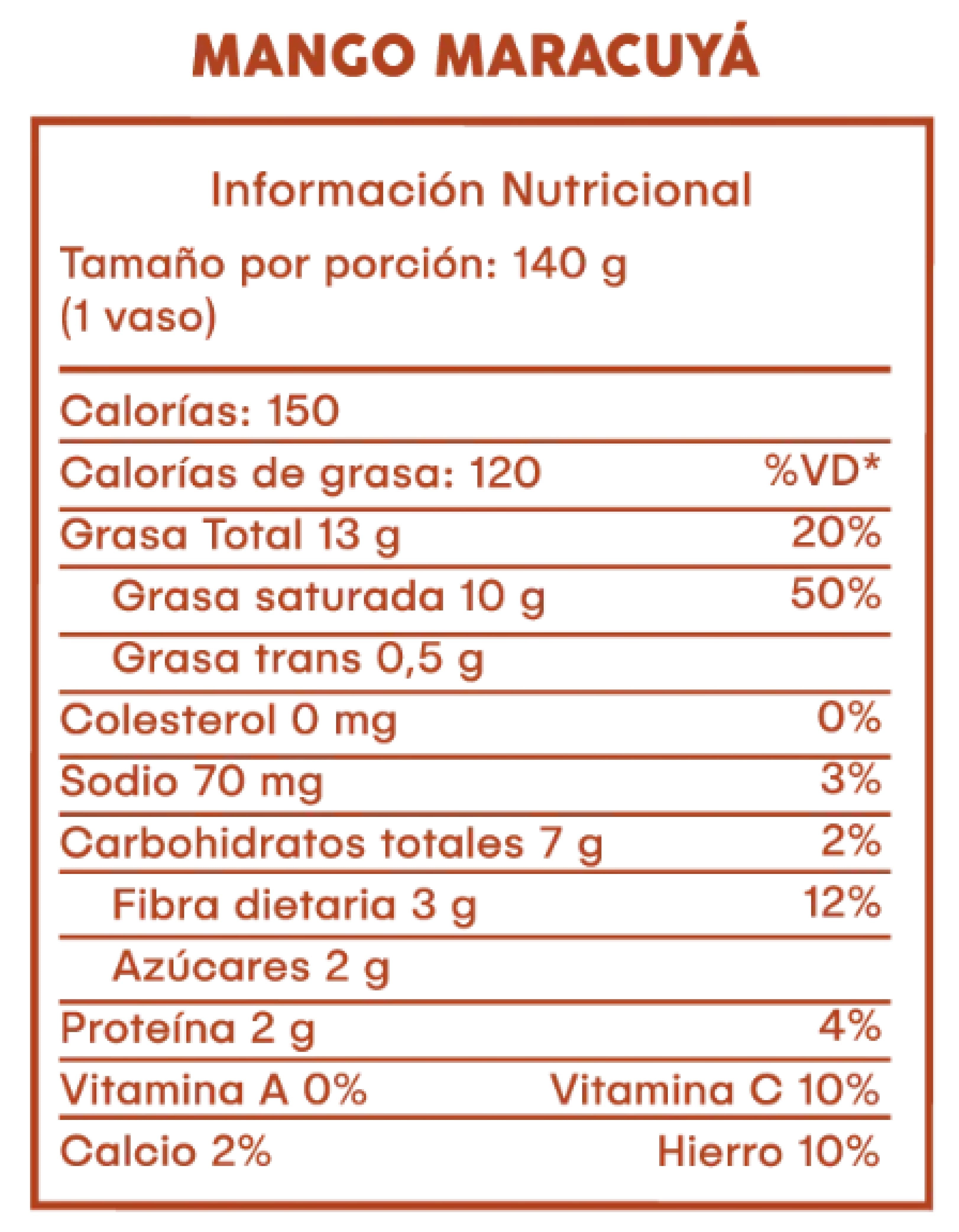 Yogurt 140gr (YOCOCO) Mango - Maracuya