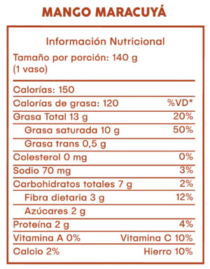 Yogurt 140gr (YOCOCO) Mango - Maracuya