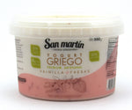 Yogurt Griego 550gr(SAN MARTÍN) Vainilla-Fresa