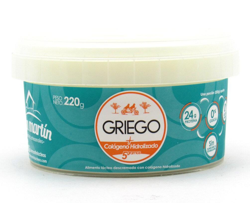 Yogurt Griego + Colageno Hidrolizado 220gr(SAN MARTÍN)