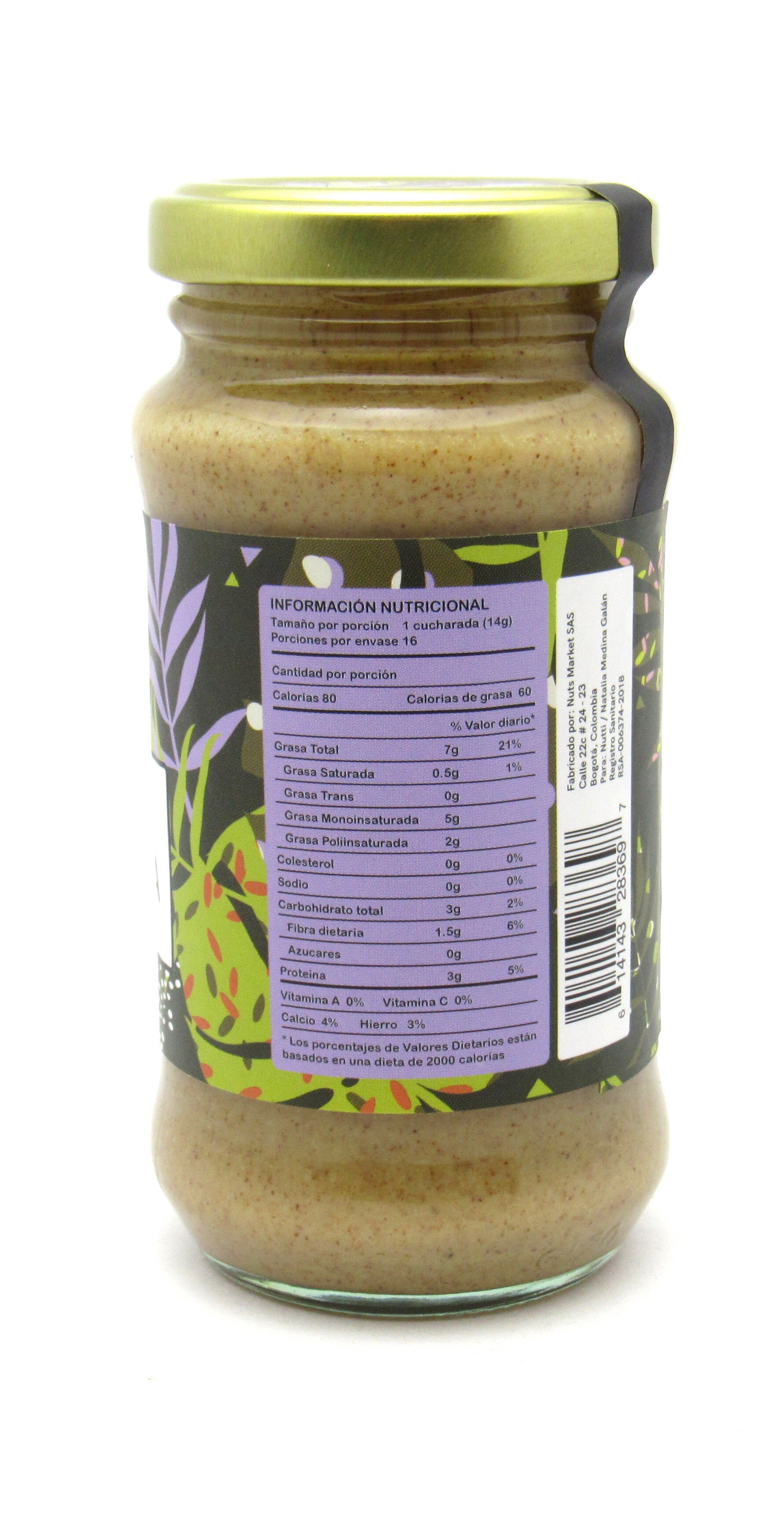 Crema Almendra 230gr (NUTTI) Natural