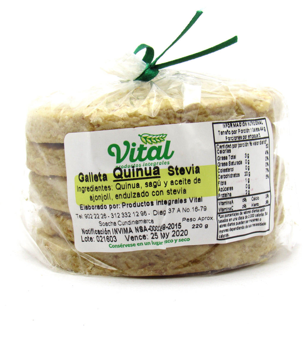 Galleta 220gr (VITAL) Quinoa
