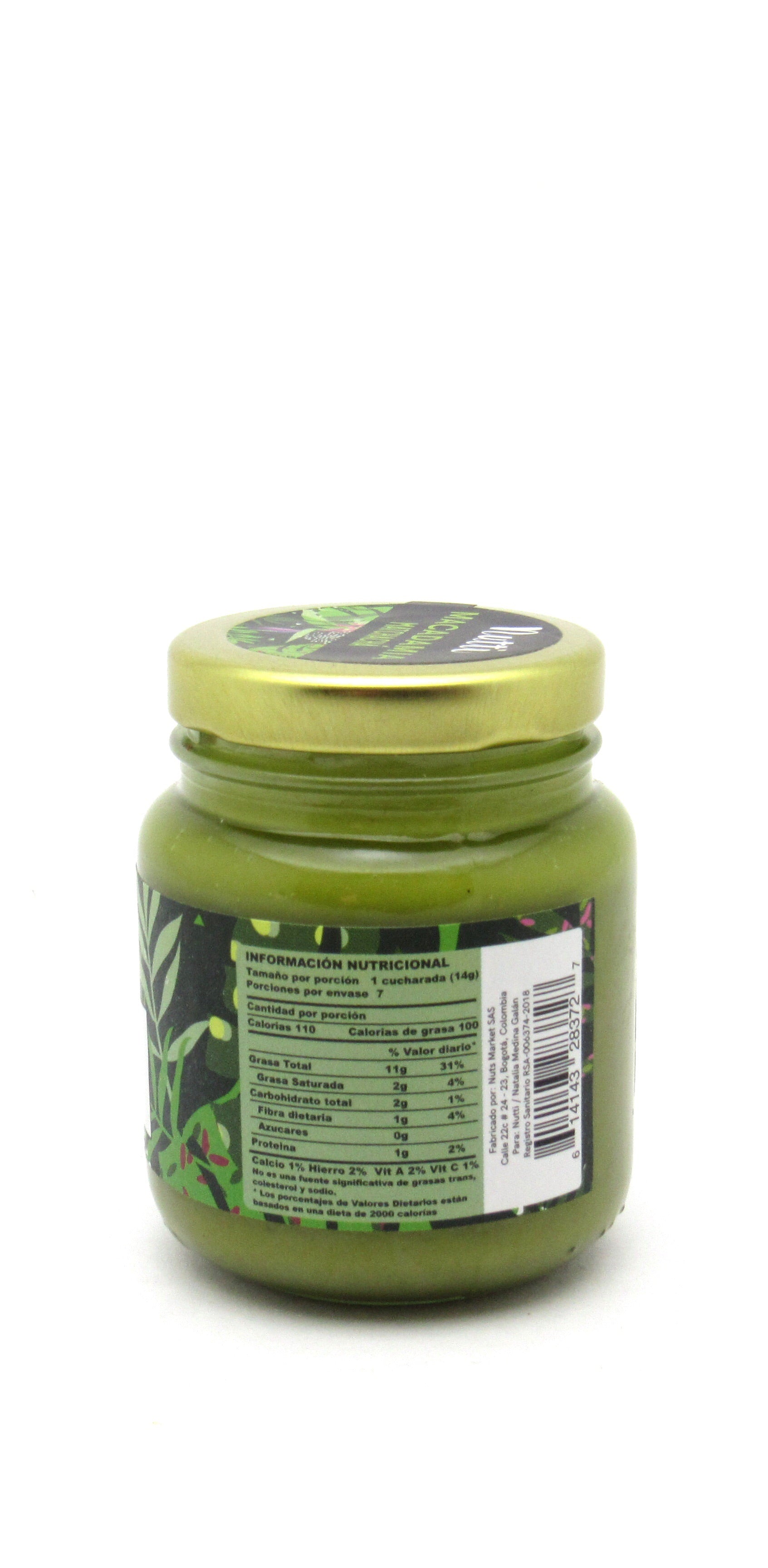 Crema Macadamia 100gr (NUTTI) Matchacha