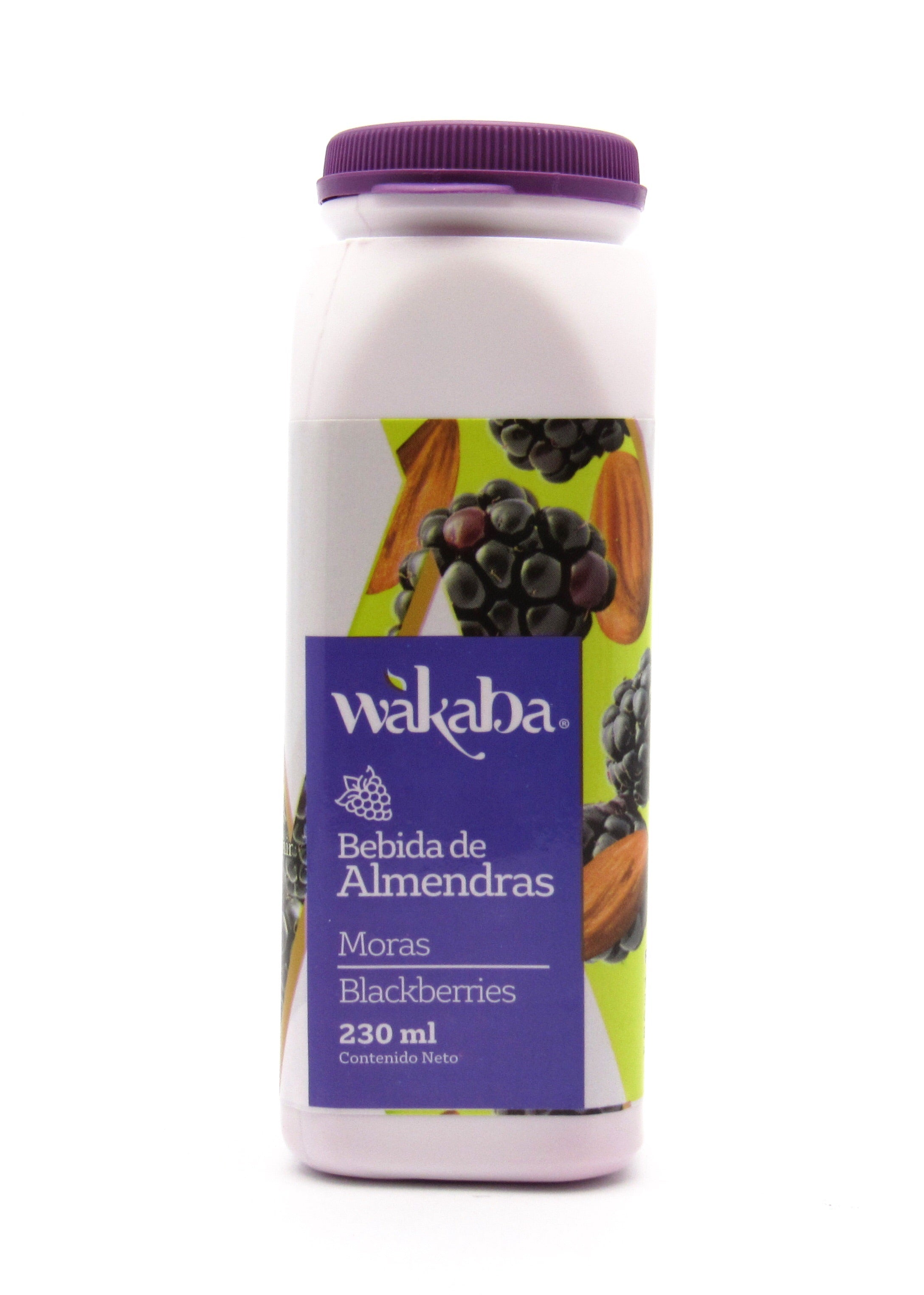 Yogurt Almendra 230ml (WAKABA) Mora