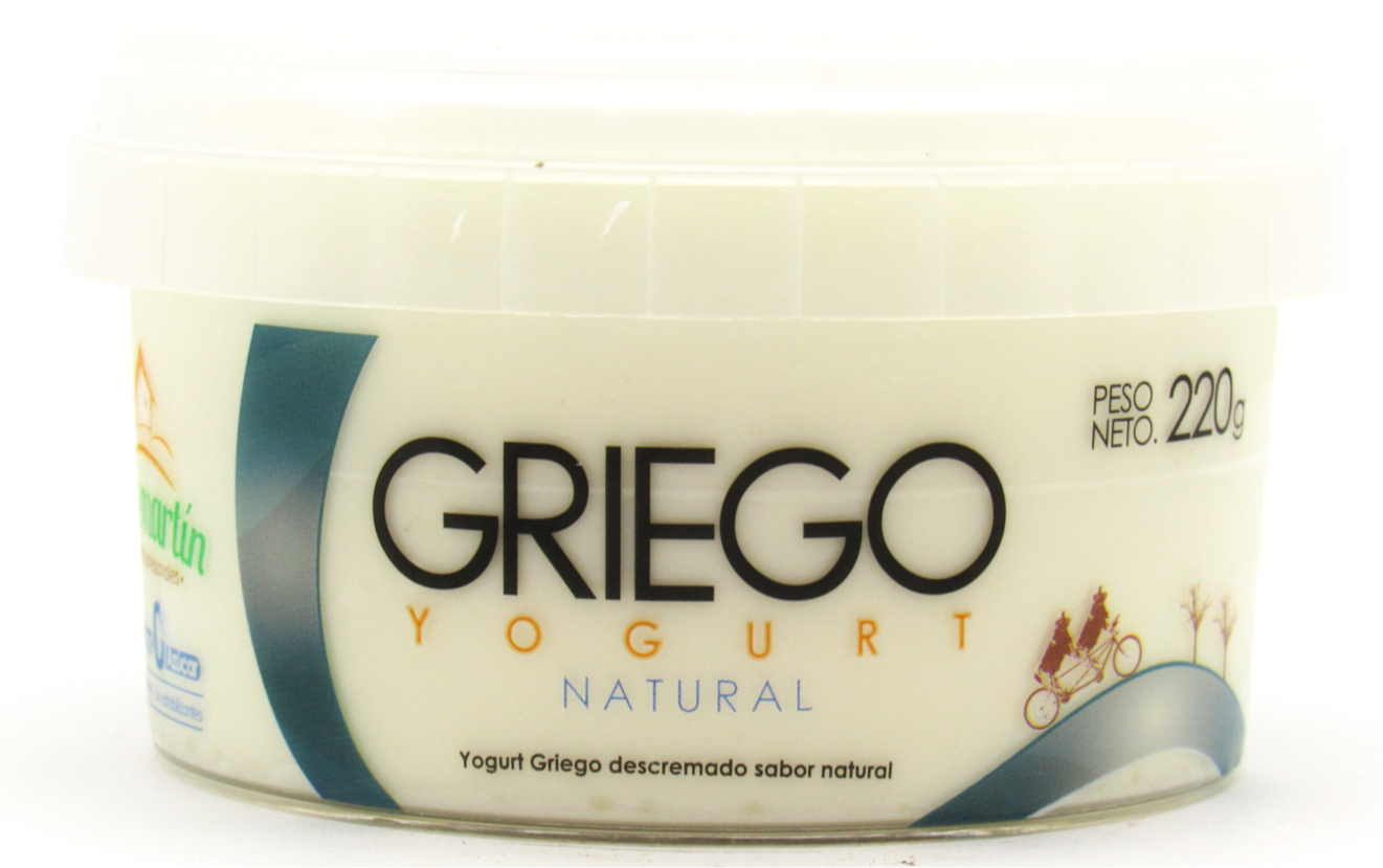 Yogurt Griego 220gr(SAN MARTÍN) Natural