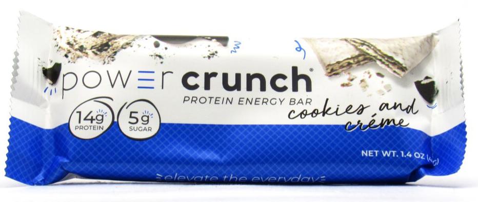Barra Proteína 40gr (POWER CRUNCH) Cookies & Cream