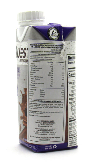 Malteada de Proteína 325 ml (QUEST) Chocolate