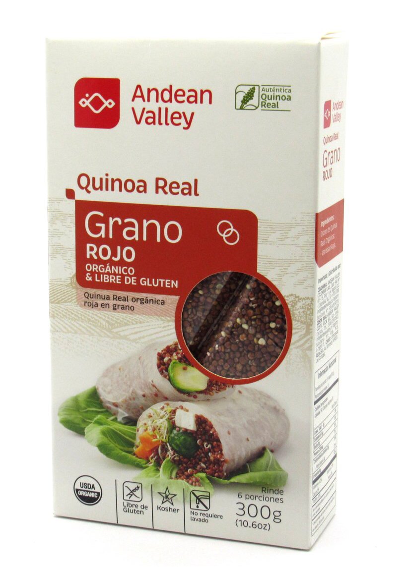 Grano de Quinua Real 300gr (ANDEAN VALLEY) Rojo