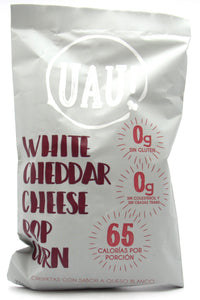Crispetas 50gr (UAU) White Cheddar Cheese