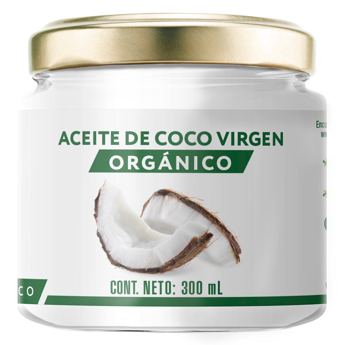 Aceite de Coco 300ml (A DE COCO)