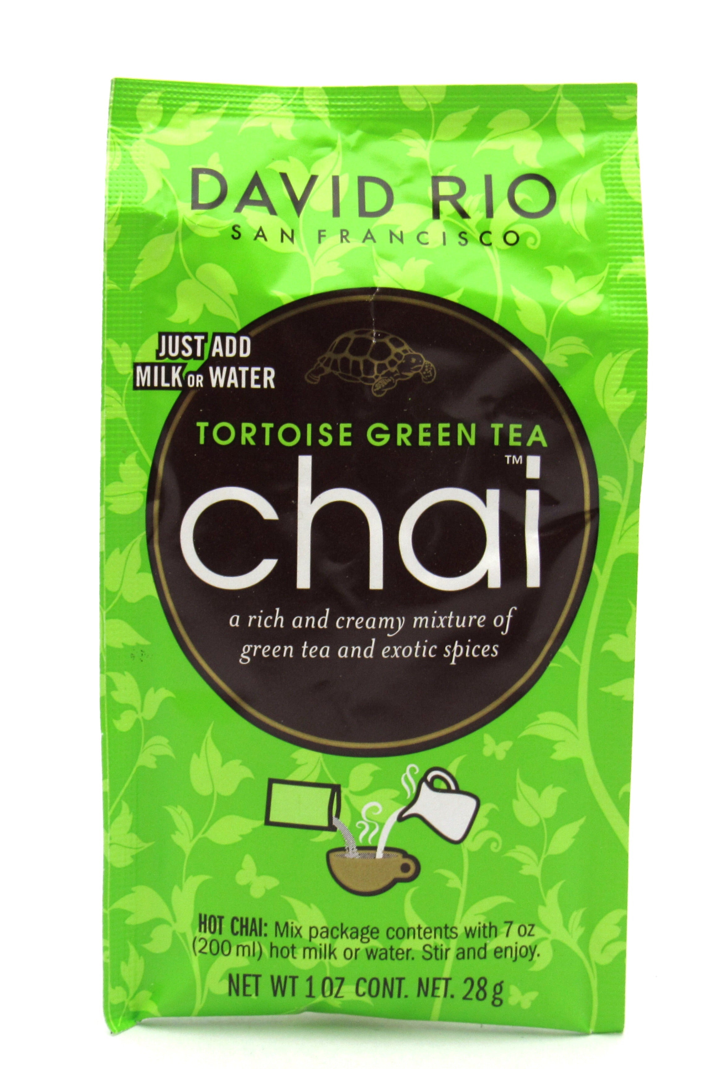 Té Chai 28gr (DAVID RIO) Tortoise Green Tea