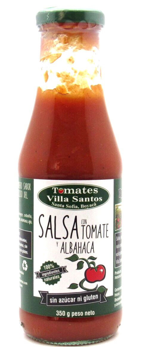 Salsa de Tomate + Albahaca