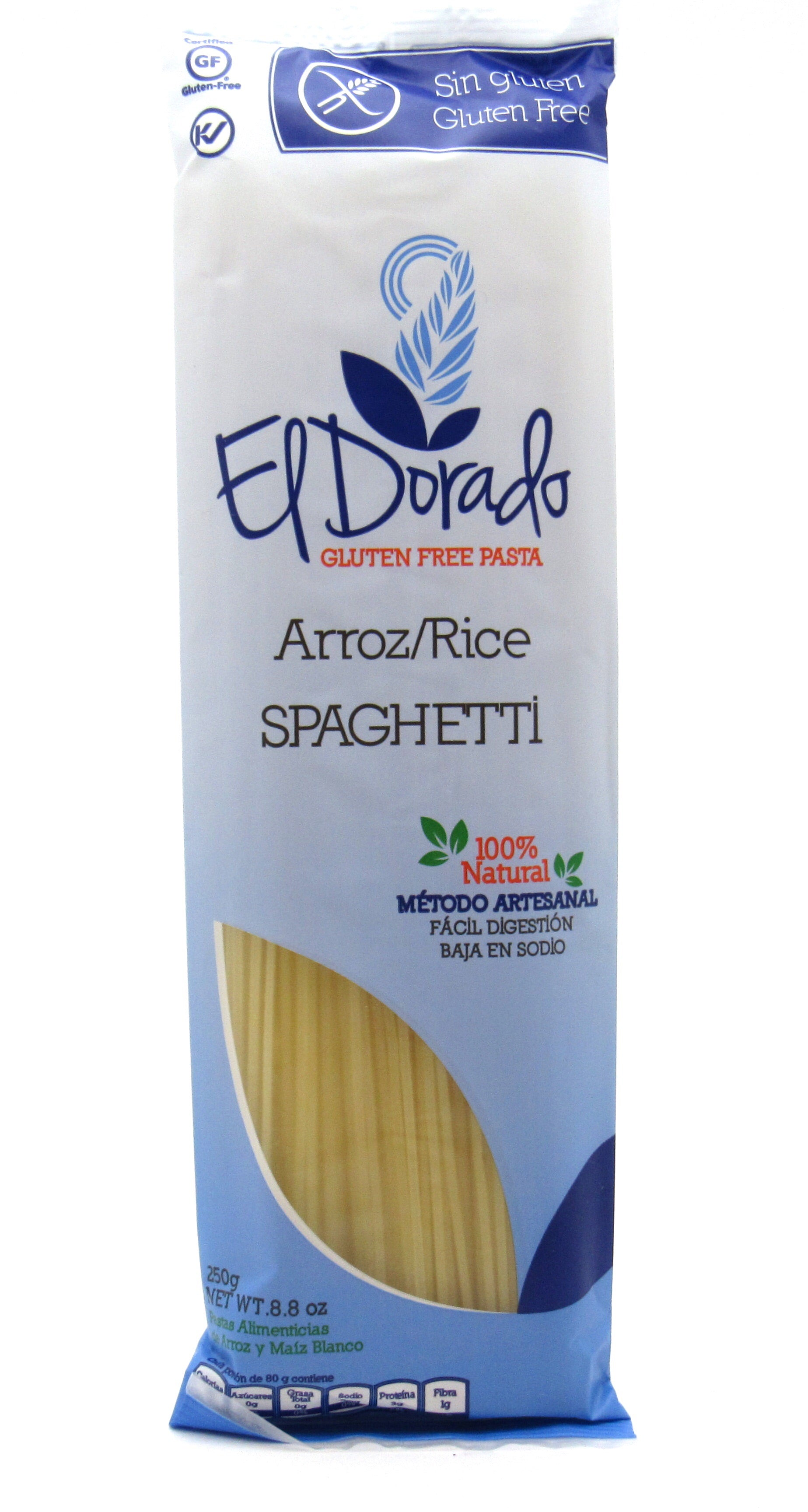 Spaghetti 250gr (EL DORADO) Arroz