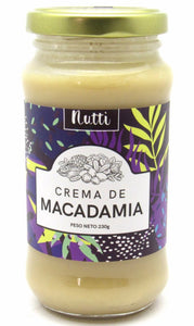 Crema Macadamia 230gr (NUTTI)