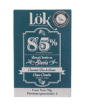 Chocolate 85% con Stevia 70gr (LOK)